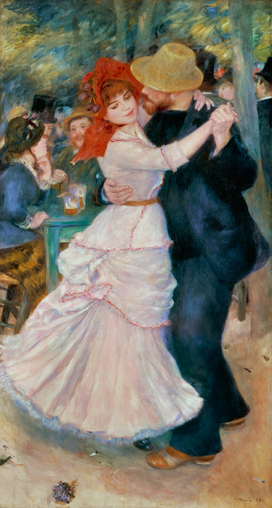 Ballo a Bougival a Pierre-Auguste Renoir