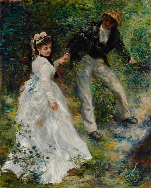 Auguste Renoir / The Promenade / 1870 - Pierre-Auguste Renoir