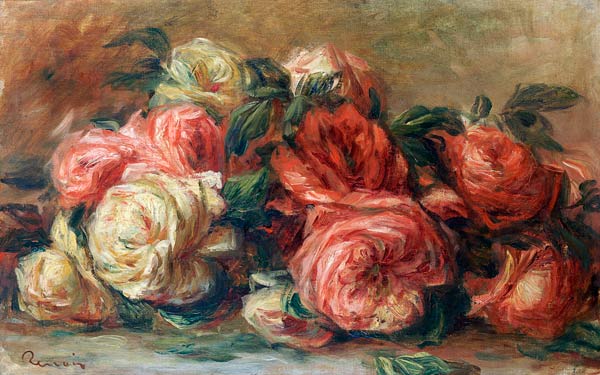 Discarded Roses a Pierre-Auguste Renoir