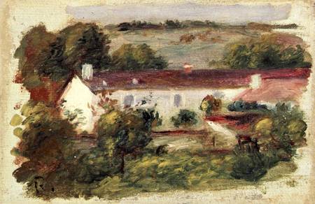 House at Essoyes a Pierre-Auguste Renoir