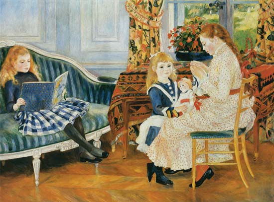 L'aprèsmidi des enfants à Wargemont a Pierre-Auguste Renoir