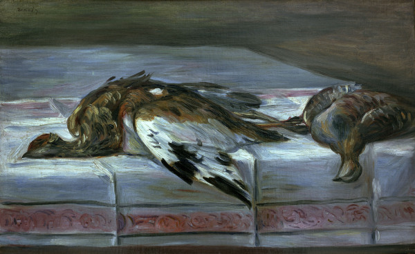 Renoir/Still life w.pheasant a.partridge a Pierre-Auguste Renoir