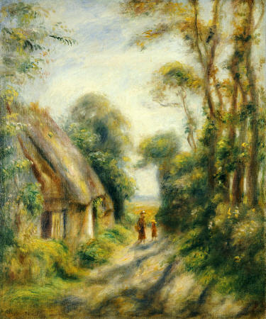 The Outskirts Of Berneval a Pierre-Auguste Renoir