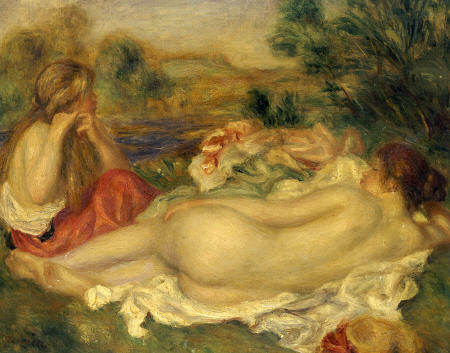 Two Bathers a Pierre-Auguste Renoir