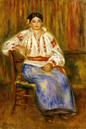 Young Romanian a Pierre-Auguste Renoir
