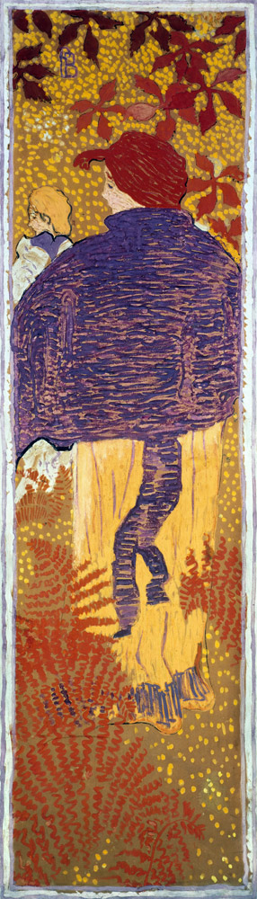 Woman with Cape a Pierre Bonnard