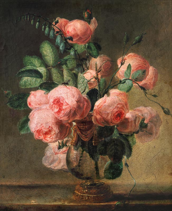 Vase of Flowers a Pierre Joseph Redouté
