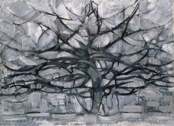 The Gray Tree a Piet Mondrian