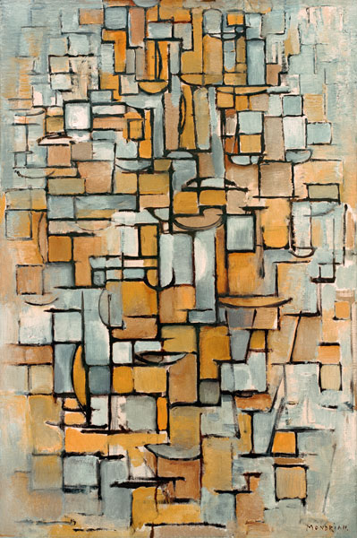 Tableau No. 1; Line Color/1913 a Piet Mondrian