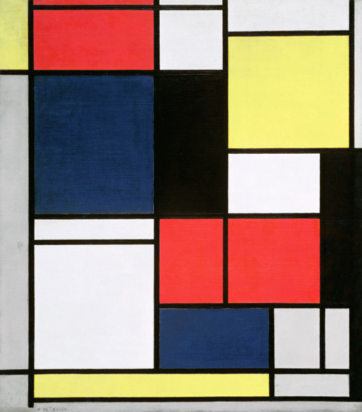 Tableau II a Piet Mondrian