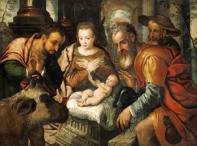 The adoration of the shepherds