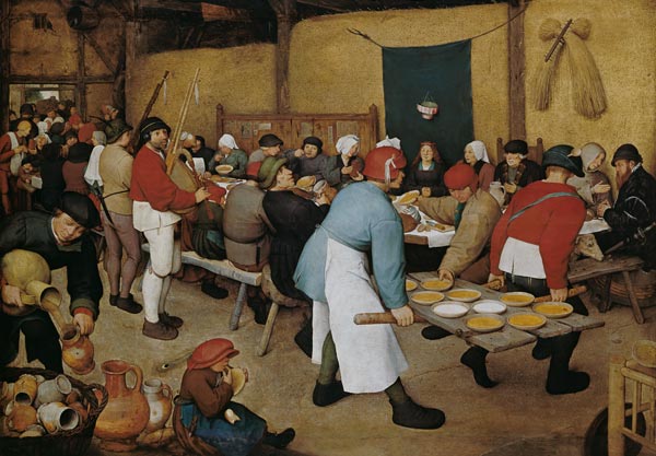Matrimonio paesano a Pieter Brueghel il Vecchio
