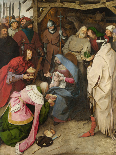 The Adoration of the Kings a Pieter Brueghel il Vecchio