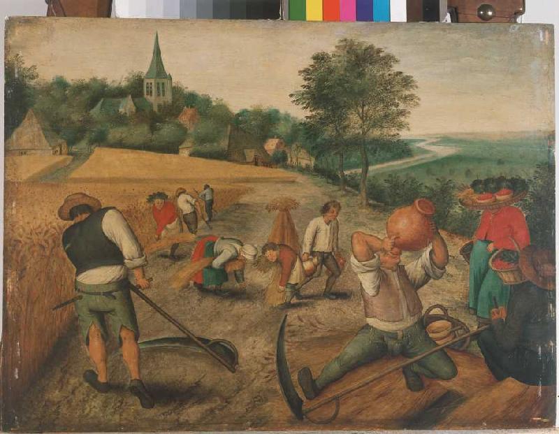 The summer a Pieter Brueghel il Giovane