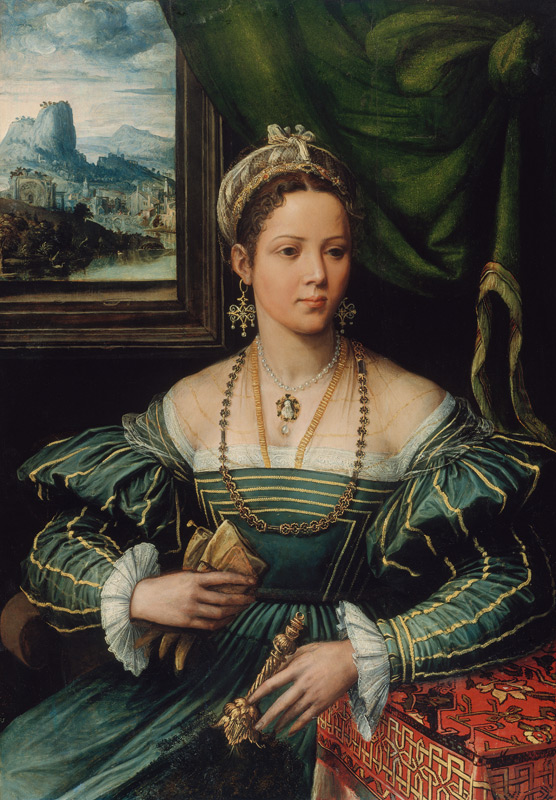 Portrait of a Lady a Pieter de Kempeneer