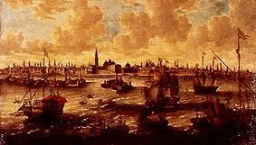View of Venice a Pieter van de Velde