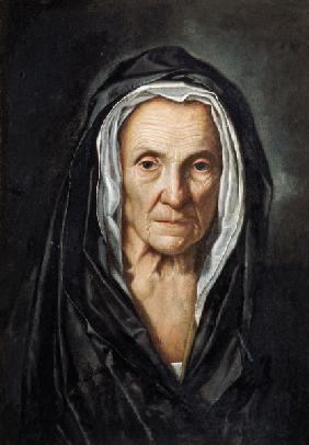 Ritratto di una vecchia donna