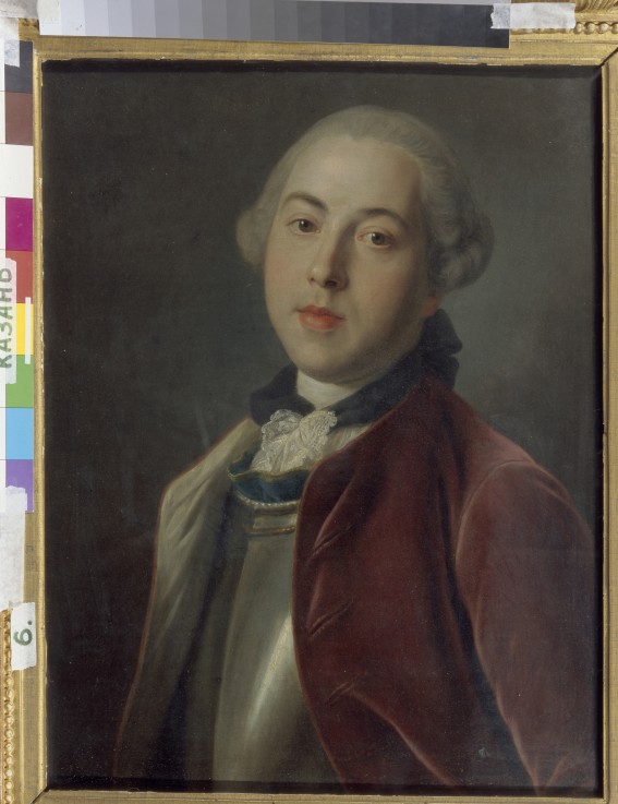 Portrait of Count Alexander Mikhaylovich Golitsyn a Pietro Antonio Rotari