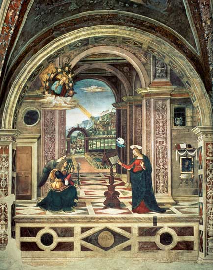 Annunciation a Pinturicchio