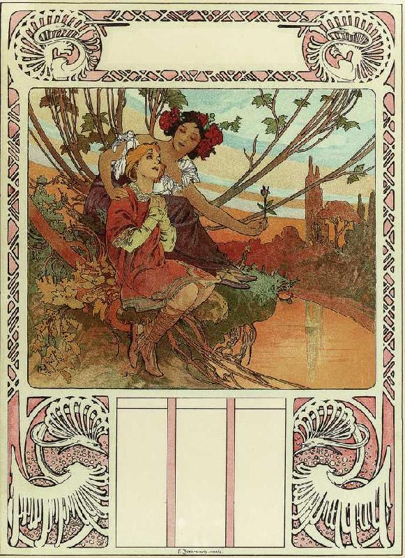 Chocolat Masson / Chocolat Mexicain. Gedruckt bei F. Champenois, Paris 1897 a Poster d'autore