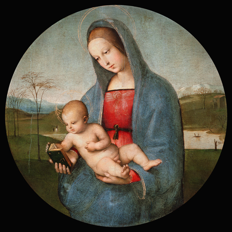 Maria mit dem Kind a Raffaello Sanzio
