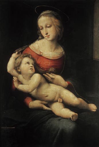 Maria mit dem Kind a Raffaello Sanzio