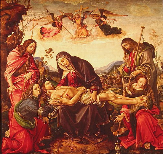 The Lamentation of Christ a (Raffaelo del Garbo) Capponi