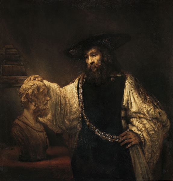 Aristotle a Rembrandt van Rijn
