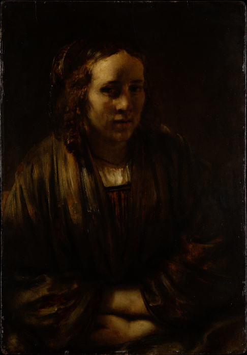 Portrait of a Young Woman ("Hendrickje Stoffels") a Rembrandt van Rijn