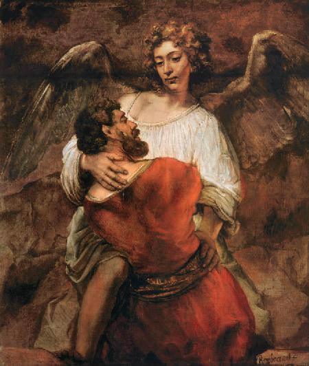 La lotta di Giacobbe con l'angelo