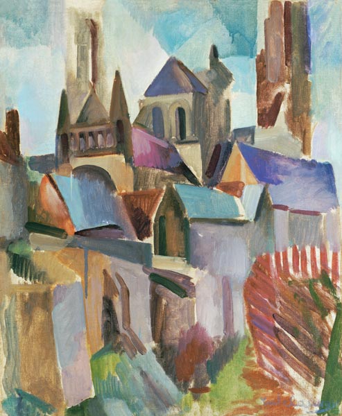 The towers of Laon a Robert Delaunay