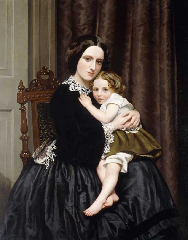 Mutter und Kind. a Robert S. Tait