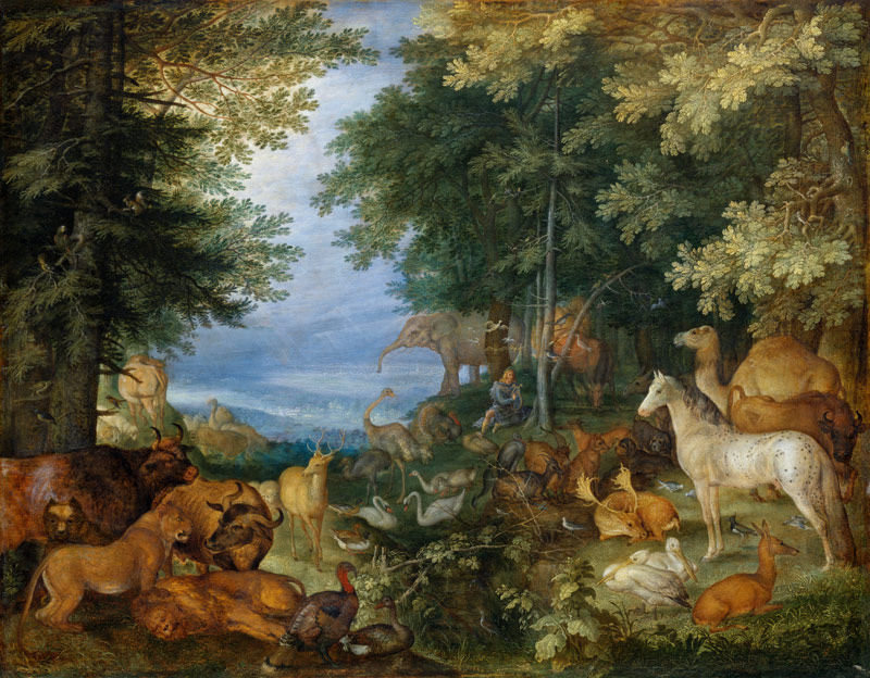 Orpheus Charming the Animals with His Music a Roelant Savery