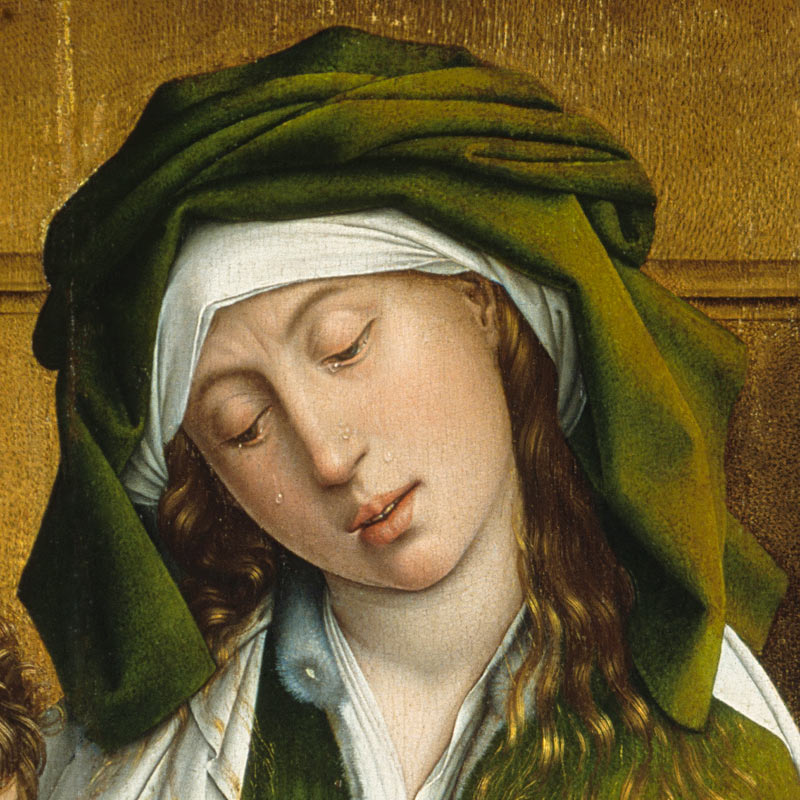 Rogier v.d.Weyden, Descent f.Cross/Det. a Rogier van der Weyden