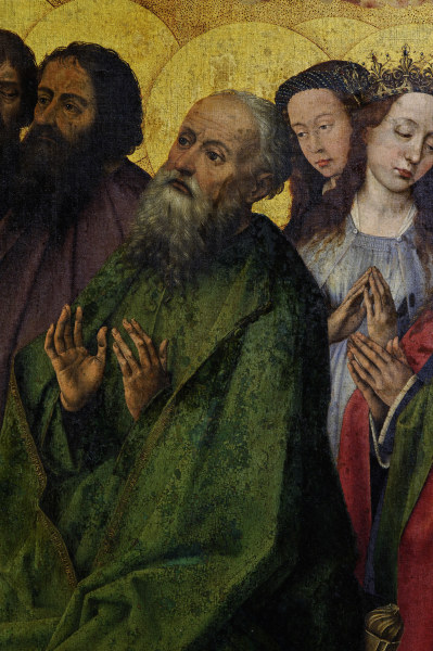R.van der Weyden, Paul, apostles, saints a Rogier van der Weyden