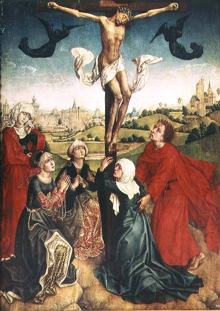 Crucifixion a Rogier van der Weyden