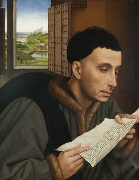 Man Reading a Rogier van der Weyden