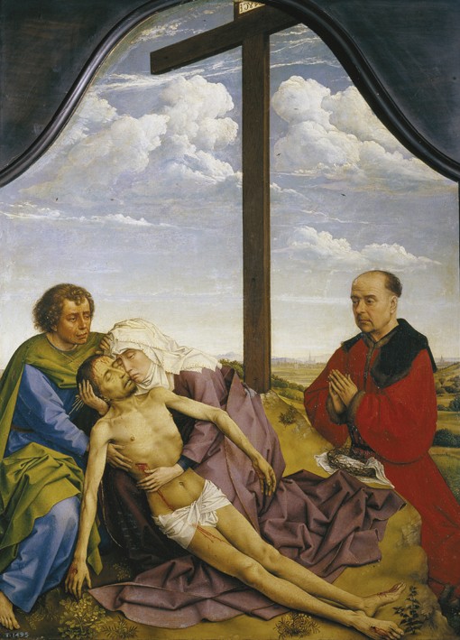 Pietà a Rogier van der Weyden