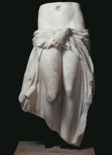 Aphrodite holding her garments, from Tripoli a Arte Romana