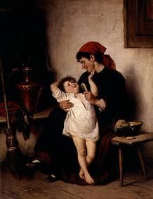 Mother with child. a Rudolf Epp
