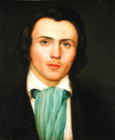 Portrait of a young man a Rudolf Friedrich Wasmann