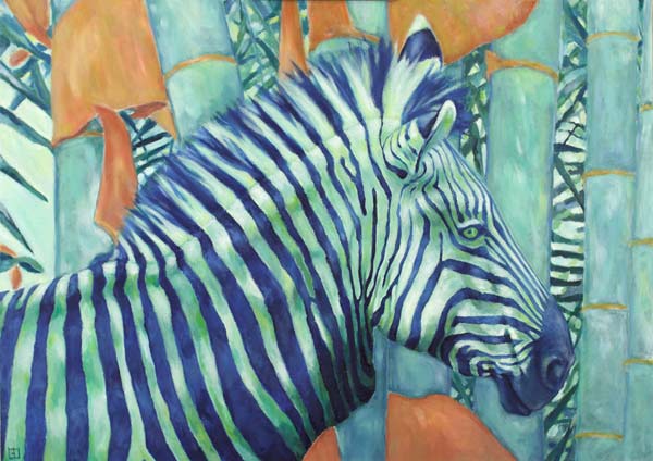 Zebra a Sabine Oel-Cocco