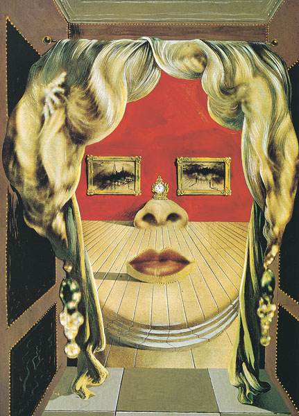 Titolo dell\'immagine : Salvador Dali - Il volto di Mae West