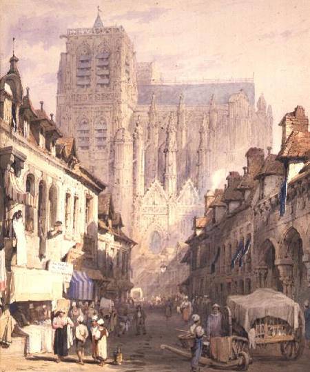 Church of St. Wolfram at Abbeville a Samuel Prout