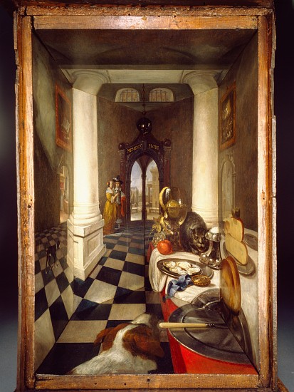 Perspective Box of a Dutch Interior a Samuel van Hoogstraten