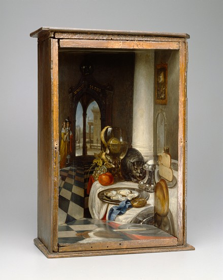Perspective Box of a Dutch Interior - Samuel van Hoogstraten