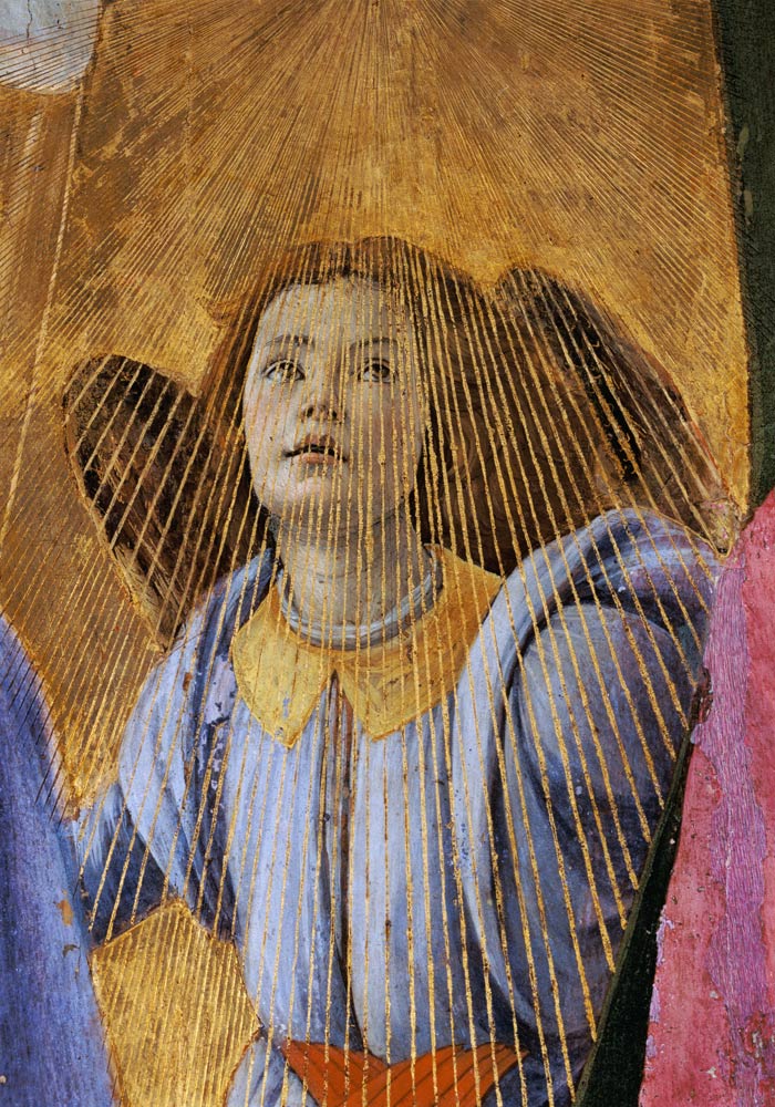 Angel, from the 'Coronation of the Virgin' a Sandro Botticelli