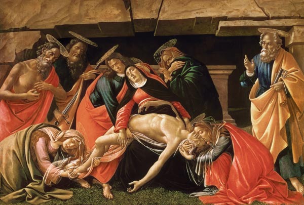 Beweinung Christi a Sandro Botticelli