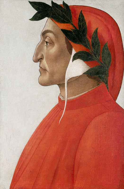 Ritratto di Dante Alighieri a Sandro Botticelli