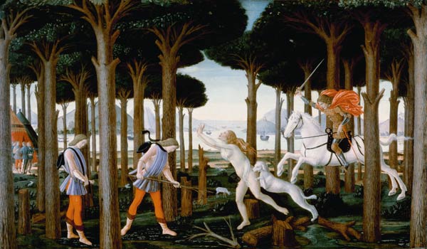 Story of Nastagio I a Sandro Botticelli